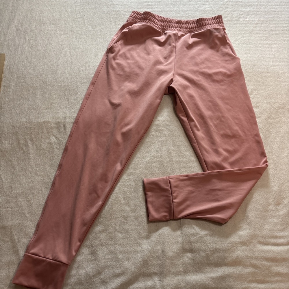 Victoria's Secret Pink Active‎  High Waist Jogger Pink Pockets Sporty SzL - Picture 5 of 9